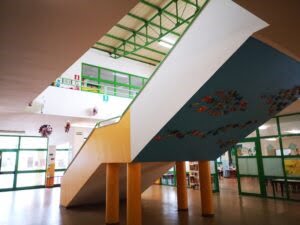 Scala accesso primo piano