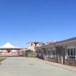 Primaria - cortile e gazebo via Livorno
